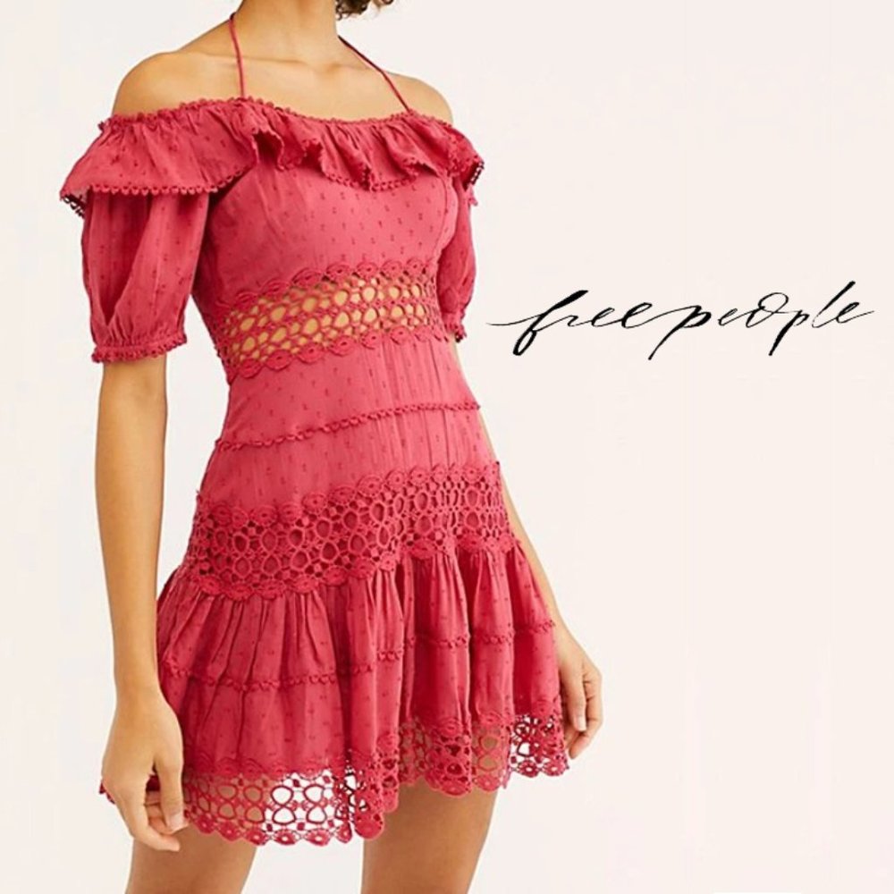 NWT Free People Cruel Intentions Mini Dress